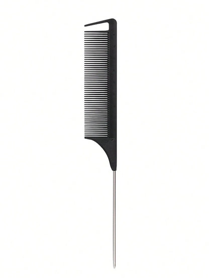 Stainless Steel Tail Comb Pointed Hair Sectioning & Wig Styling Comb
