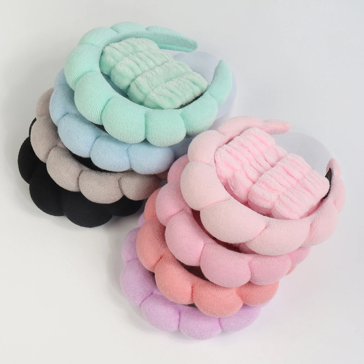 Face Wash Headband & Microfiber Wristbands for Skincare