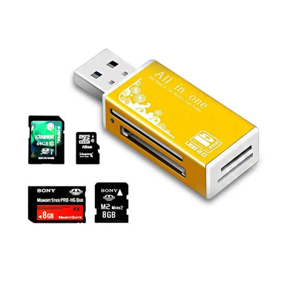 USB 3.0 Card Reader for SD and Micro SD TF Memory Cards