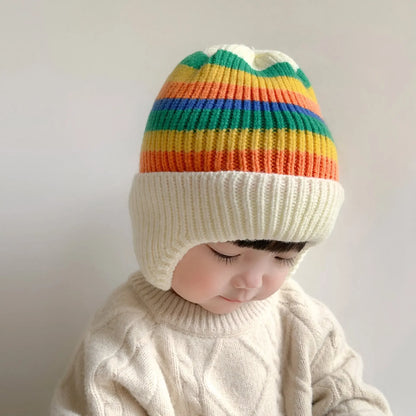 Baby Winter Hat – Warm Knit Bear Ear Hat for Kids