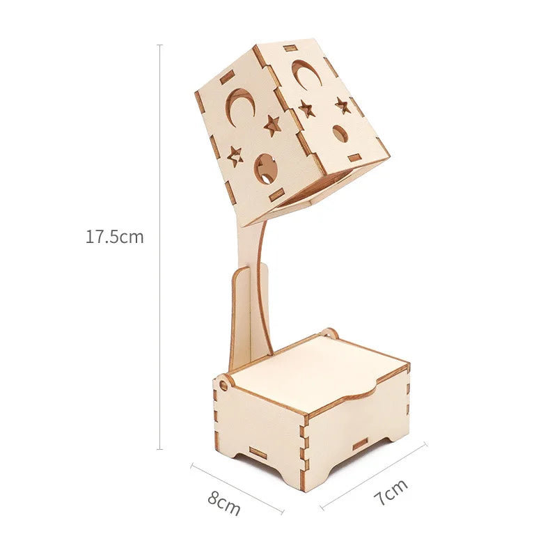 DIY STEM Science Kit Wooden Dinosaur Model for Teens