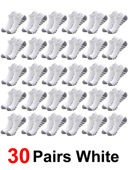 Athletic Ankle Socks – Cushioned Breathable Running Sports Socks
