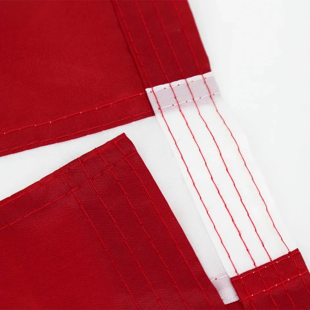 Decorative Nylon Flag  3x5 ft Embroidered Waterproof Hanging Flag