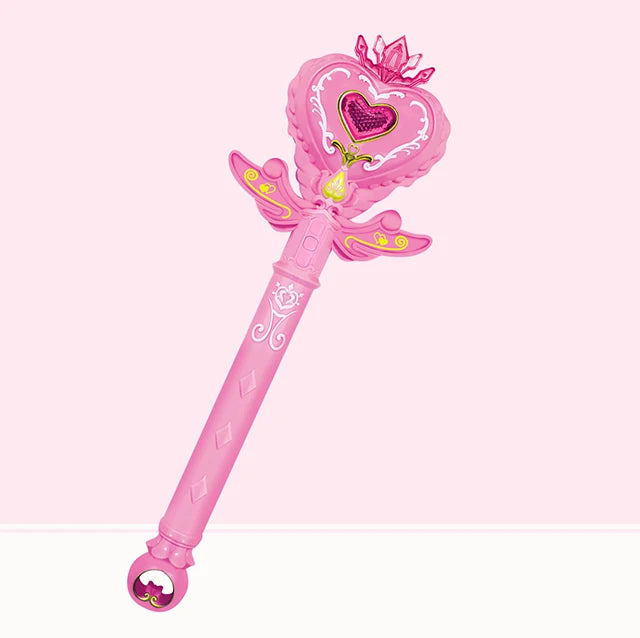 Light Up Wand Toy for Kids, Glowing Princess Snowflake Wand