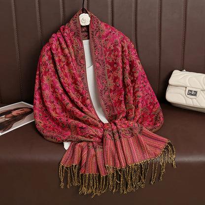 Women's Winter Scarf, Soft Pashmina Shawl Wrap