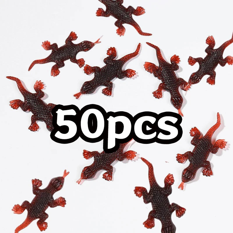 Fake Cockroach Toy 50PCS Realistic Halloween Prank Bugs
