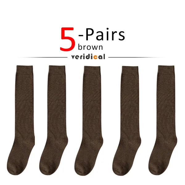 Women’s Thigh High Socks Cotton Warm Long Stockings