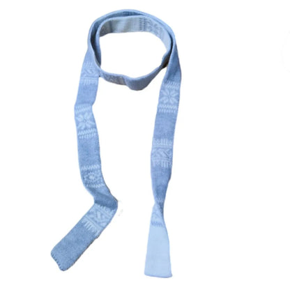 Women’s Winter Scarf – Plush Plaid Long Knit Warm Wrap