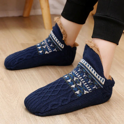 Non-Slip Socks – Warm Fleece Winter Floor Socks