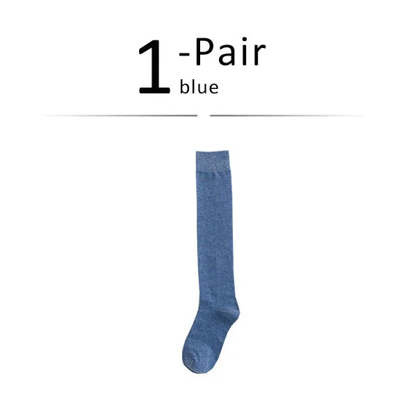 Women’s Thigh High Socks Cotton Warm Long Stockings