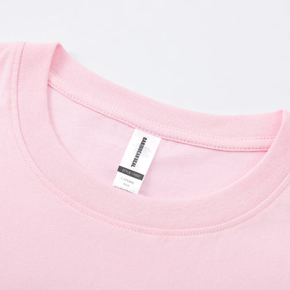 Matching Couple T-Shirts Cotton Oversized Casual Tees
