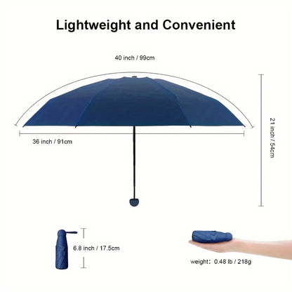 Mini UV Umbrella – Compact Folding Sun & Rain Protection