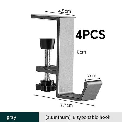Desk Bag Hook – Punch-Free Hanging Holder for Bags & Accessories