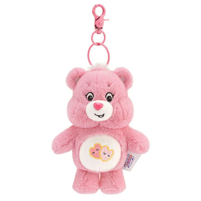 Rainbow Bear Plush Keychain  Cute Plush Bag Charm
