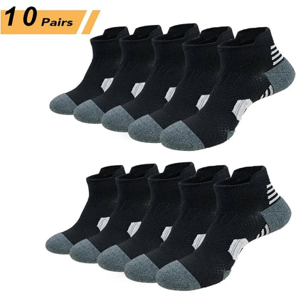 Running Sports Socks Quick Drying Athletic Training 3-Pair