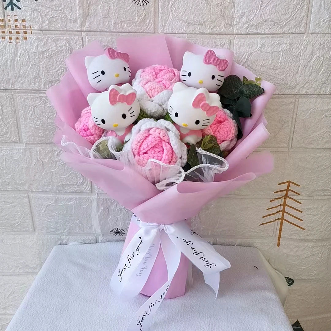 Plush Flower Bouquet with Soft Plush