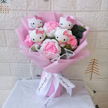 Plush Flower Bouquet with Soft Plush