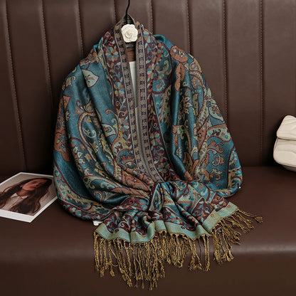 Women's Winter Scarf, Soft Pashmina Shawl Wrap