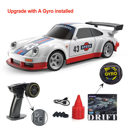 RC Drift Car 1:43 Scale 4WD Remote Control Racing Car RTR