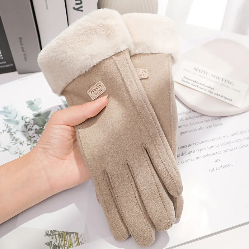 Winter Gloves Warm Touchscreen Driving Cycling Gloves for Adults
