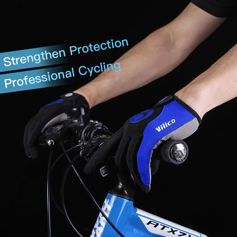 Cycling Gloves Full Finger Touchscreen MTB Road Bike Gloves