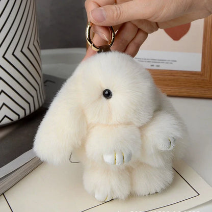 Rabbit Plush Keychain 15cm Cute Bag Charm