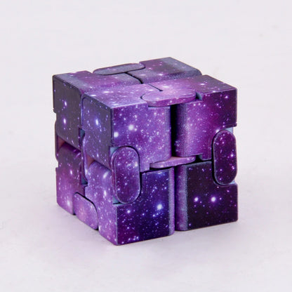 Infinity Cube Fidget Toy Starry Sky Handheld Puzzle for Adults