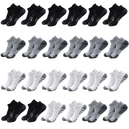 Athletic Ankle Socks – Cushioned Breathable Running Sports Socks
