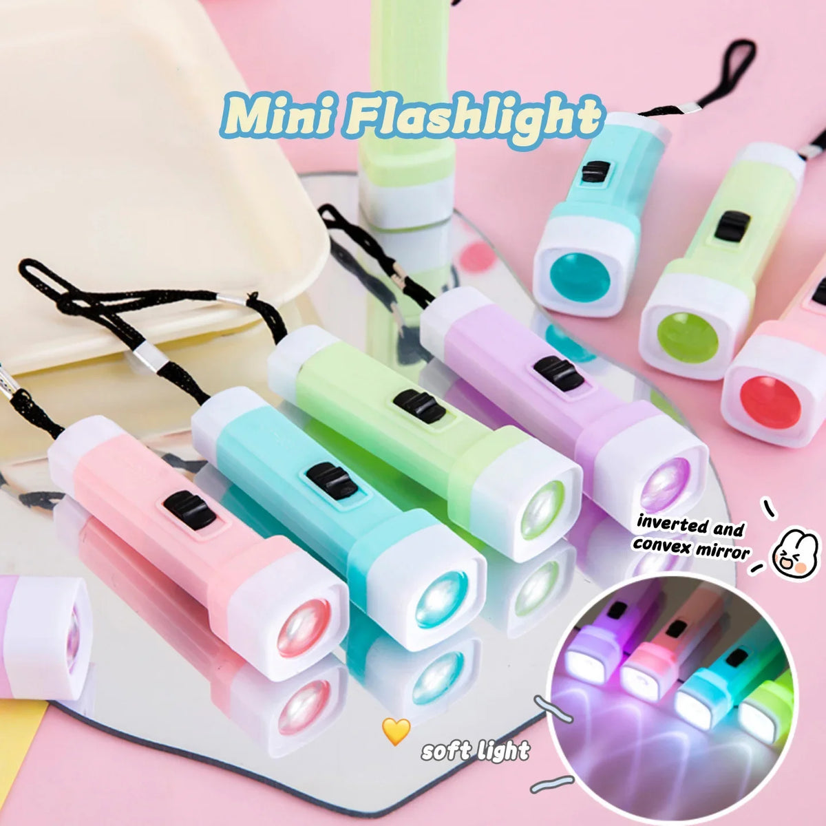 Mini LED Flashlight Party Favors 5-100 Pcs for Events