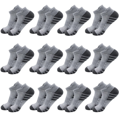 Athletic Ankle Socks – Cushioned Breathable Running Sports Socks