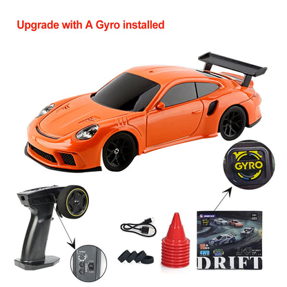 RC Drift Car 1:43 Scale 4WD Remote Control Racing Car RTR