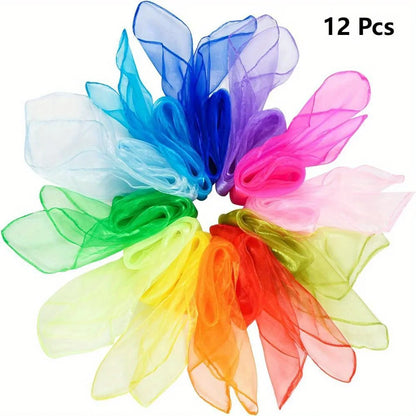 Dance Scarves – Lightweight Juggling & Movement Performance Props