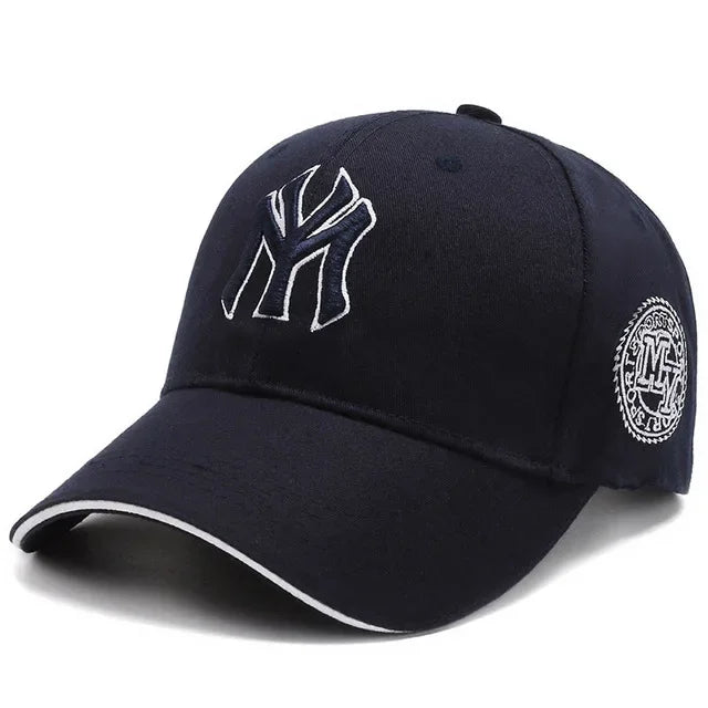 Unisex Baseball Cap with Letter Embroidery Adjustable Hat