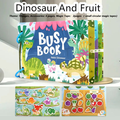 Busy Book for Kids – Interactive Learning Activity Book
