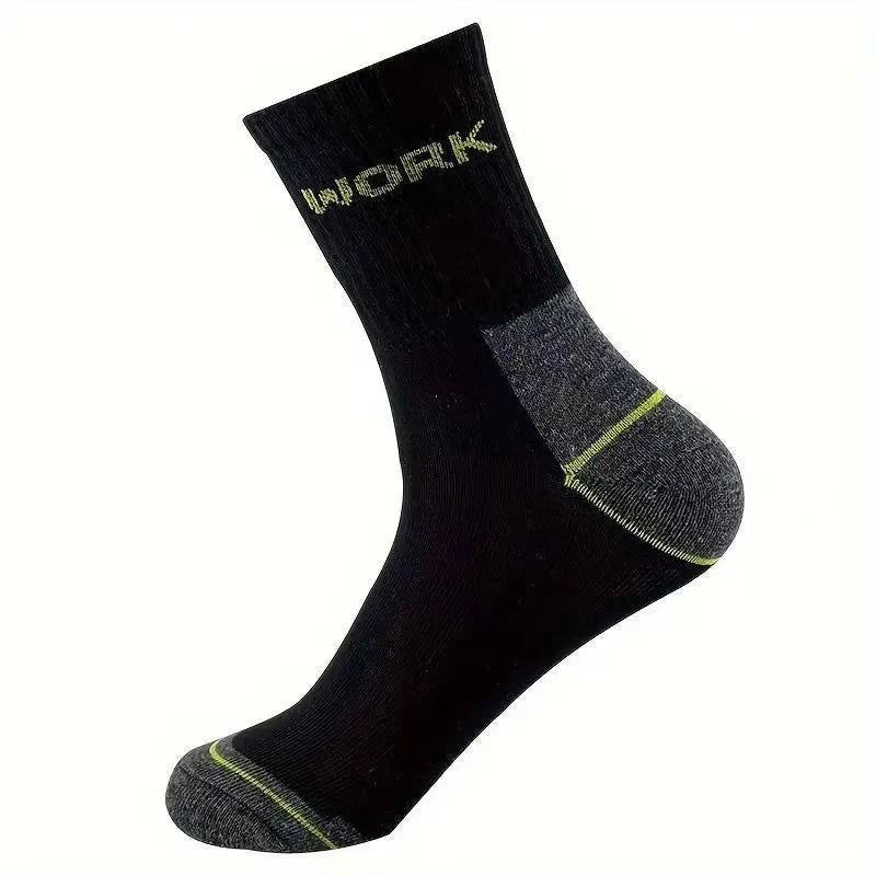 Men's Crew Socks Breathable Business Casual Mid Tube Socks