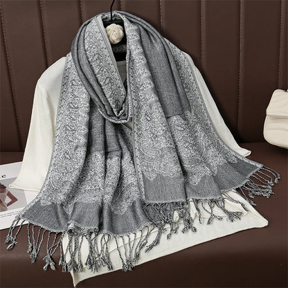 Women's Winter Scarf, Soft Pashmina Shawl Wrap