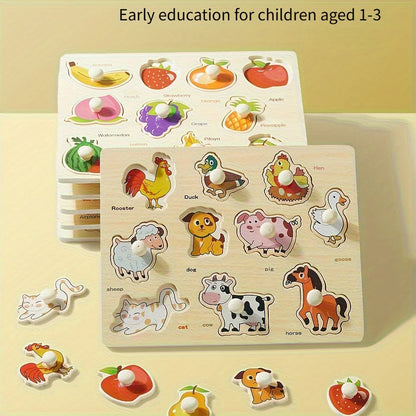 Wooden Shape Puzzle Board for Shape Matching and Learning