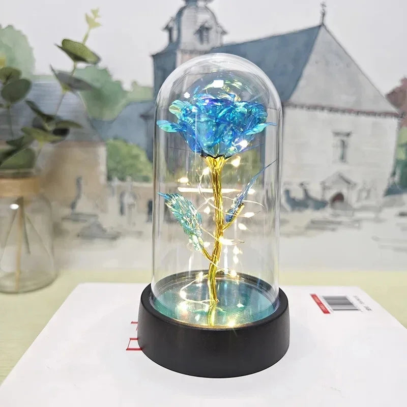 Artificial Rose LED Light Flower for Valentine’s Day Wedding Decor