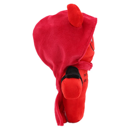 Red Devil Plush Toy 25cm Soft Halloween Cartoon Stuffed Doll