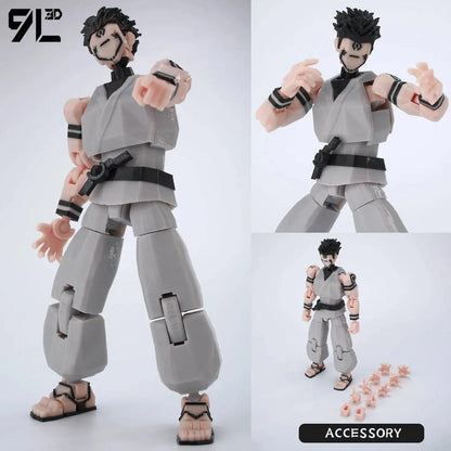 Poseable Action Figure 14cm 3D Printed Collectible Model