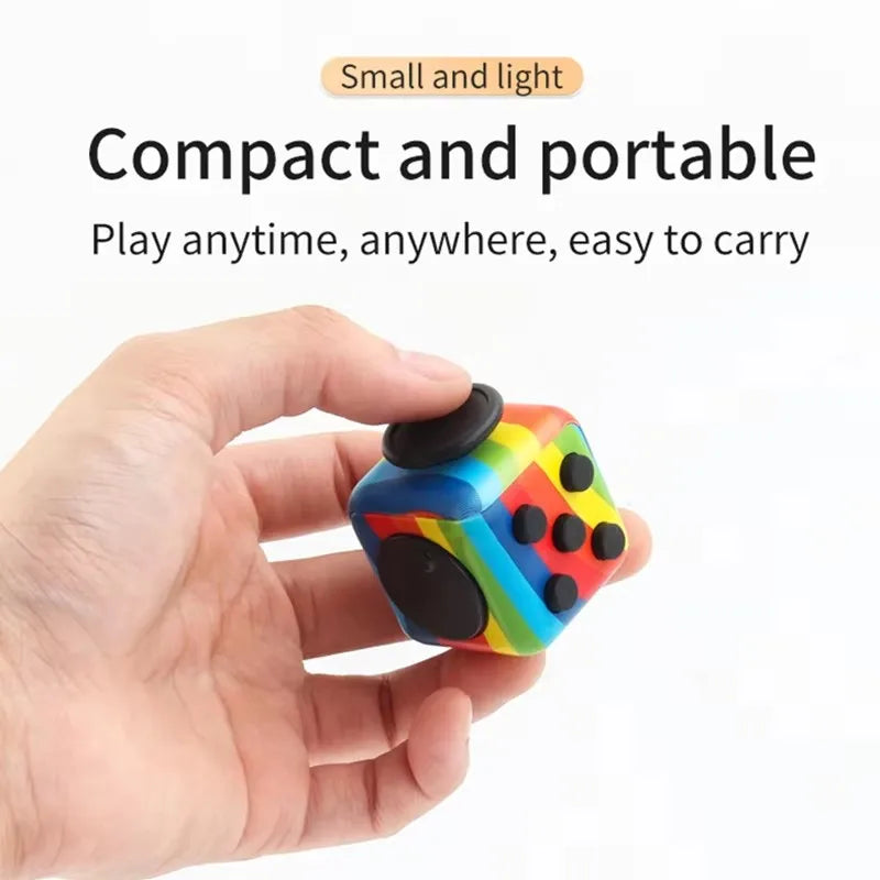 Fidget Cube Sensory Spinner Toy for Teens and Adults