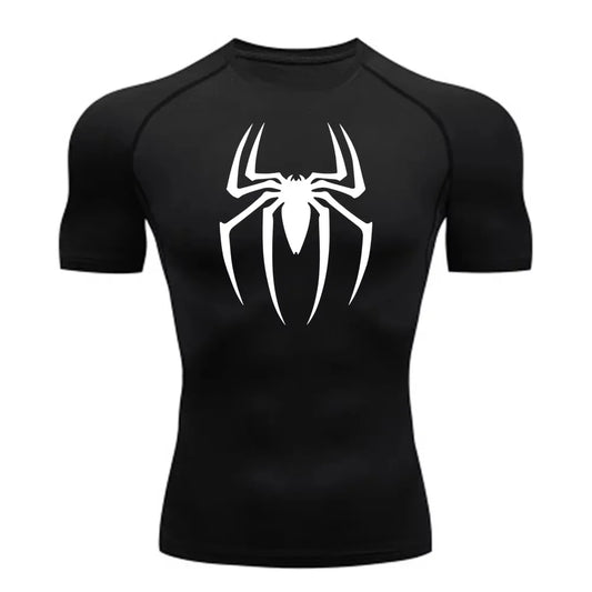 Men's Compression Shirt Quick Dry Short Sleeve Gym Running Top