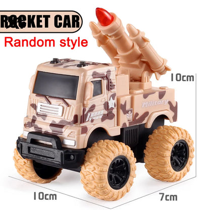 Pull Back Toy Car for Kids – 360° Stunt Off-Road Vehicle
