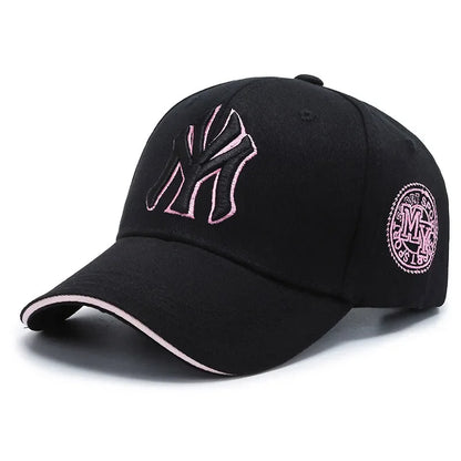 Unisex Baseball Cap with Letter Embroidery Adjustable Hat