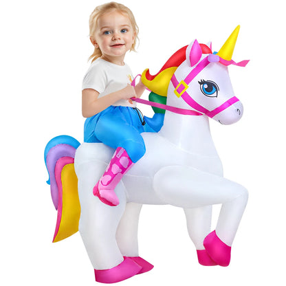 Kids Inflatable Dinosaur Costume – Halloween Party Dress-Up