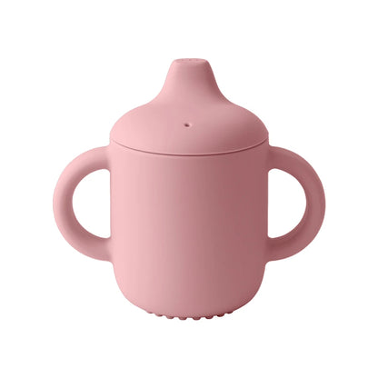Silicone Baby Cup with Handles for Learning to Drink