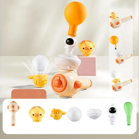 Breathing Exercise Toy for Kids, 3-in-1 Floating Ball & Whistle