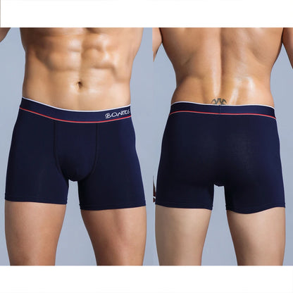 Men's Boxer Shorts Cotton Stretch Underwear 4-Pack