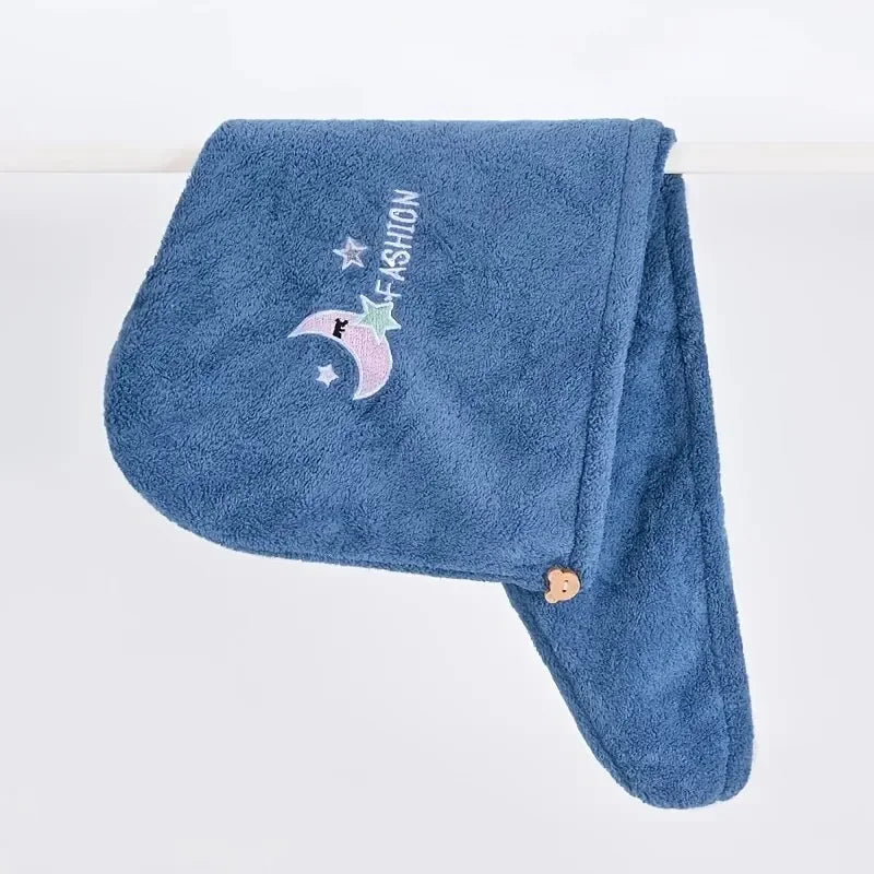 Microfiber Hair Towel Wrap, Quick Dry Hair Towel for Women & Girls