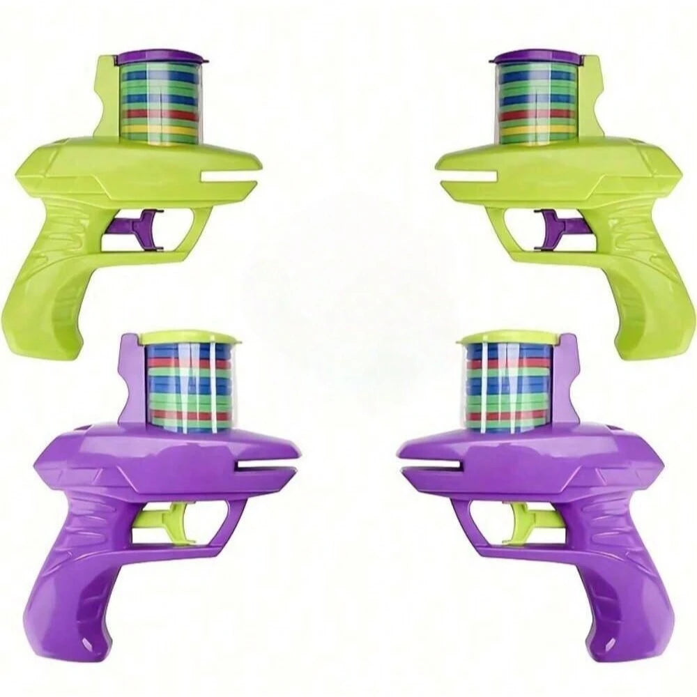 Foam Disc Launcher – Flying Disc Shooting Toy for Kids